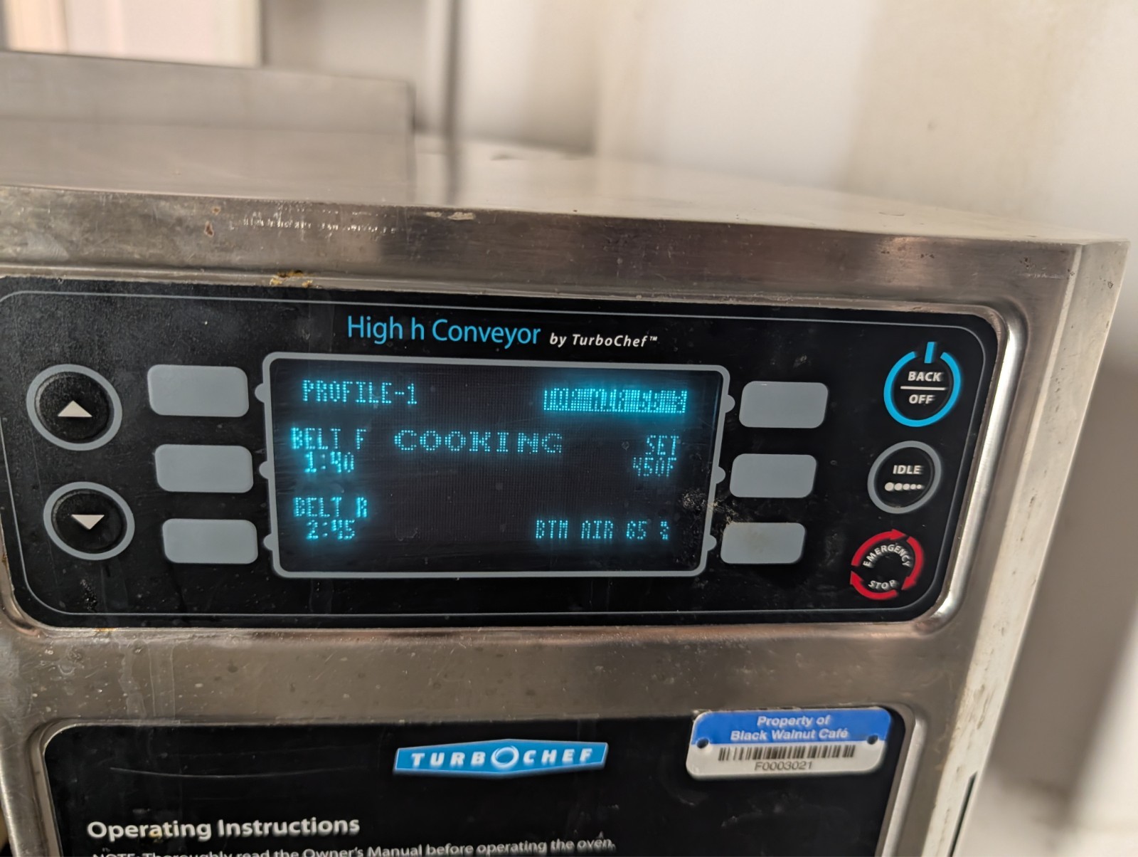 TurboChef HHC2020 Rapid Cook Pizza Conveyor Oven – 3 Phase – Tested and Working