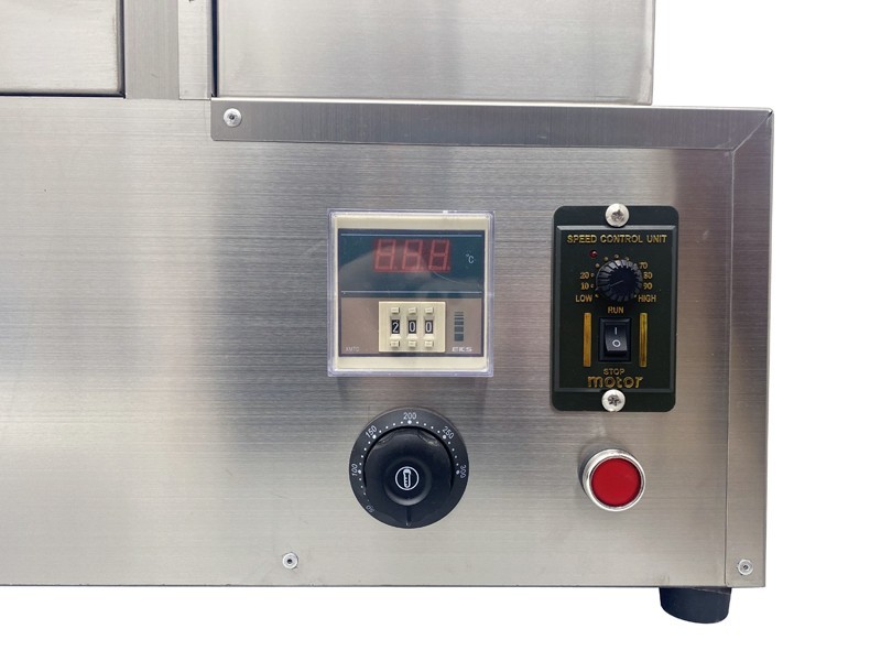 Rotational Pizza Oven 110V Equipped with 12 Molds Heating Tube Power 2000W 110V