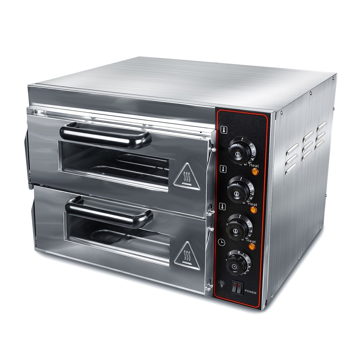 Commercial Countertop Pizza Oven Double Deck Pizza Marker For 16″ Pizza Indoor