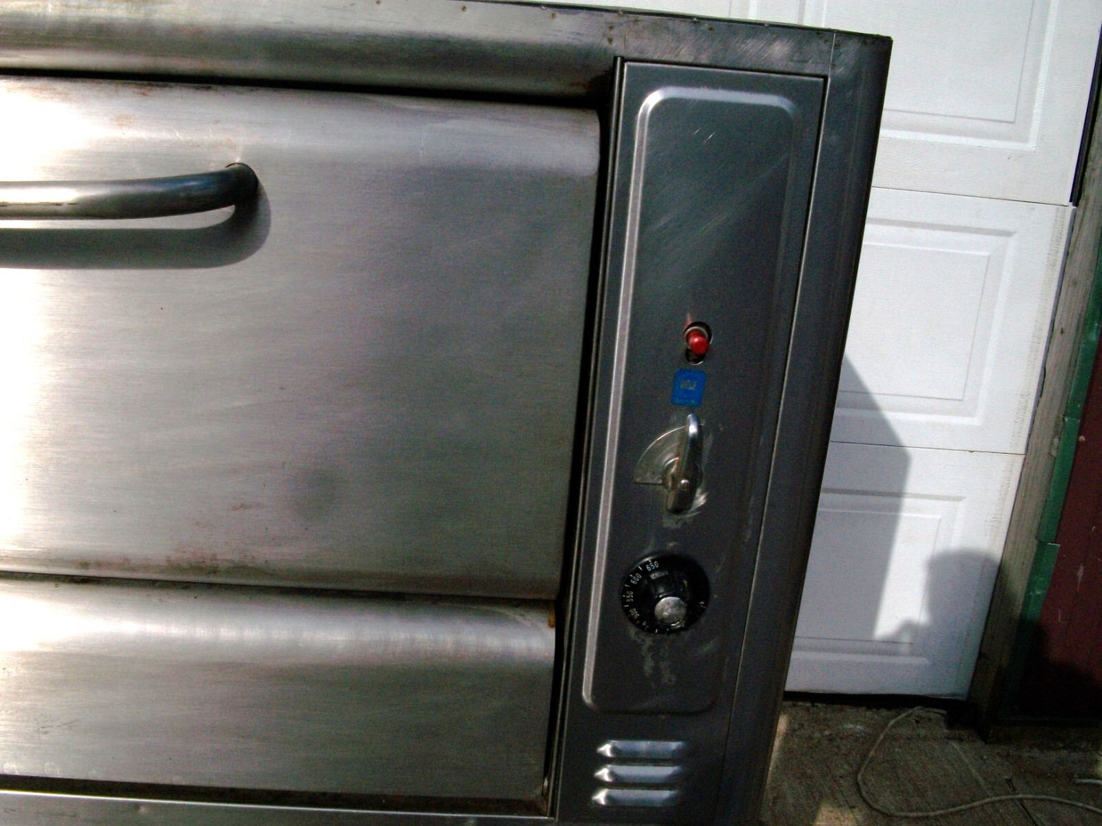 BLODGETT 1048 HIGH BTU 120K NATURAL DECK GAS PIZZA OVEN WITH NEW STONE