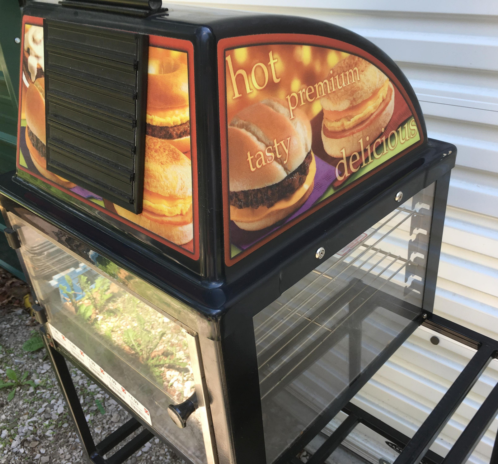 WISCO 690-16-11 Food Warmer Cabinet food oven display sandwich 2 door 690-16