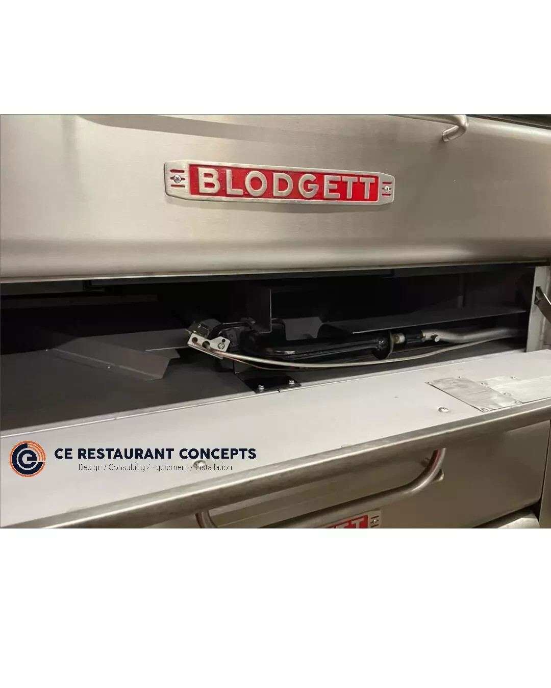 Pre-Owned Blodgett 961 Pizza oven double deck- Natural or Propane Gas