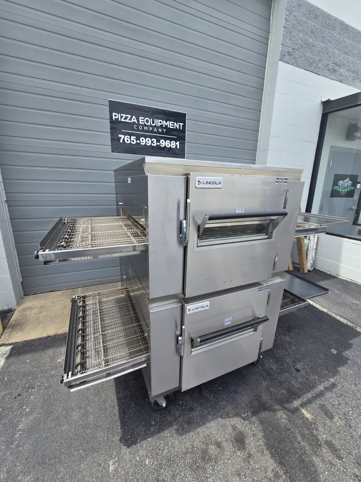 2022 NEW Lincoln Impinger 1450 Double Deck Gas Fired Conveyor Pizza Oven 32″