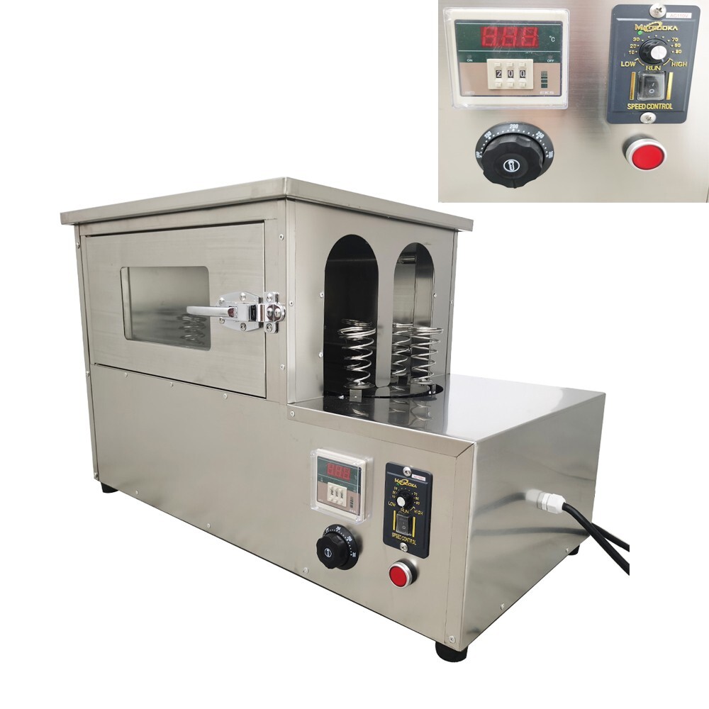 Electric Rotational Pizza Oven Maker 12pcs Cone Bases with Tray Commercial 2KW