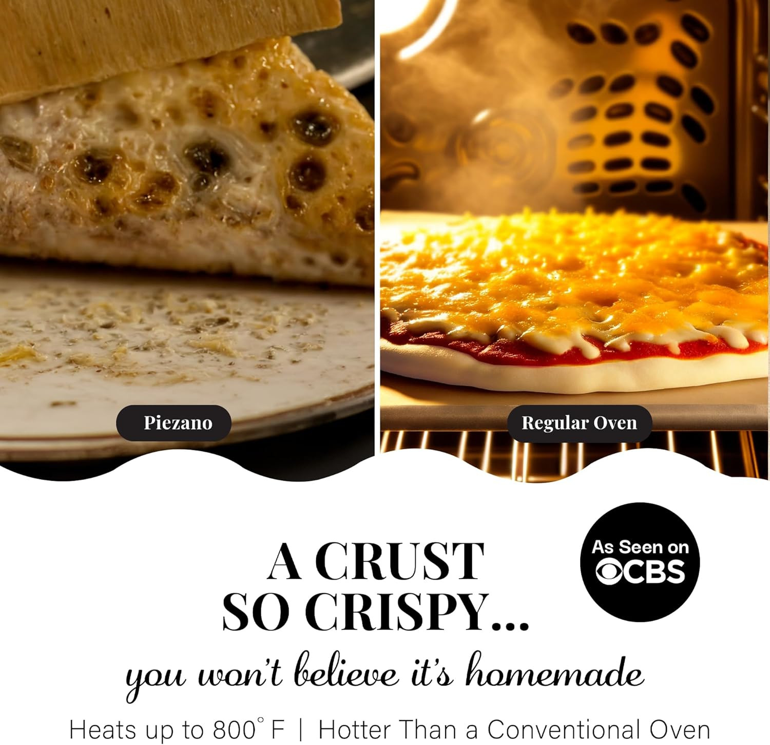 Crispy Crust 12″ Electric Pizza Oven – Perfect Stone Baked Pizza at Home