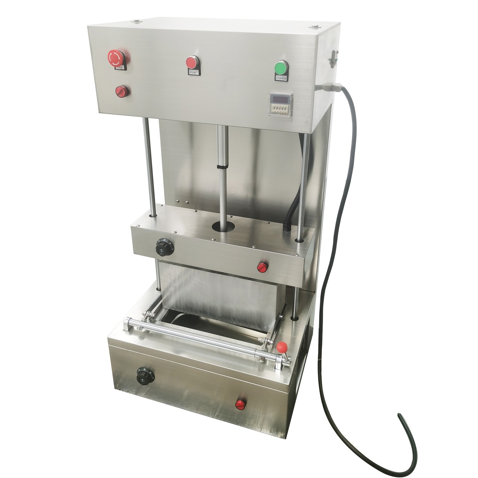 Electric Pizza Cone Forming Making Maker Machine Ice Cream Cone Machine 4 Heads