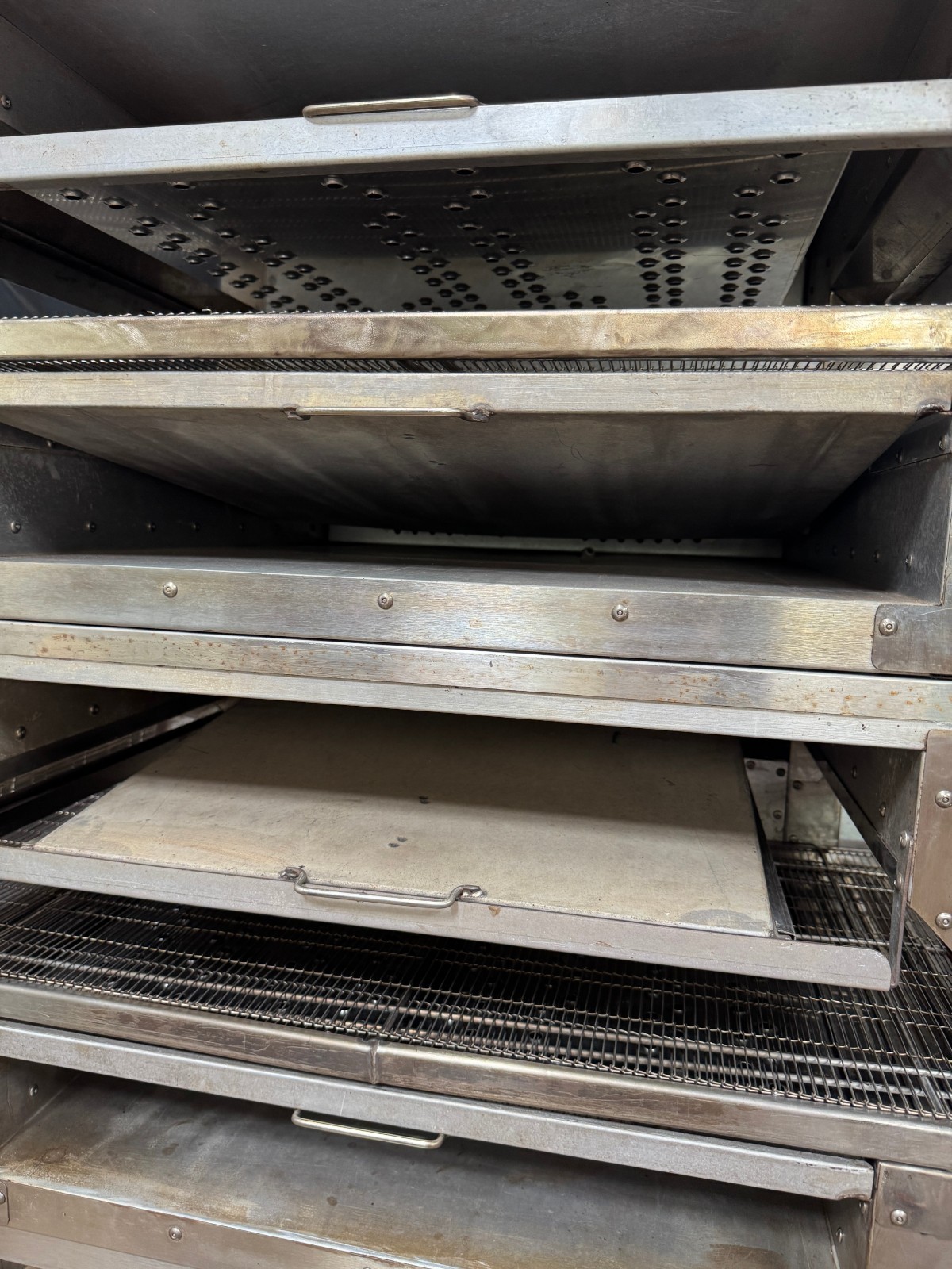 Lincoln Impinger 1132 Electric Dbl. Stack Conveyor Pizza Ovens ….. VIDEO DEMO