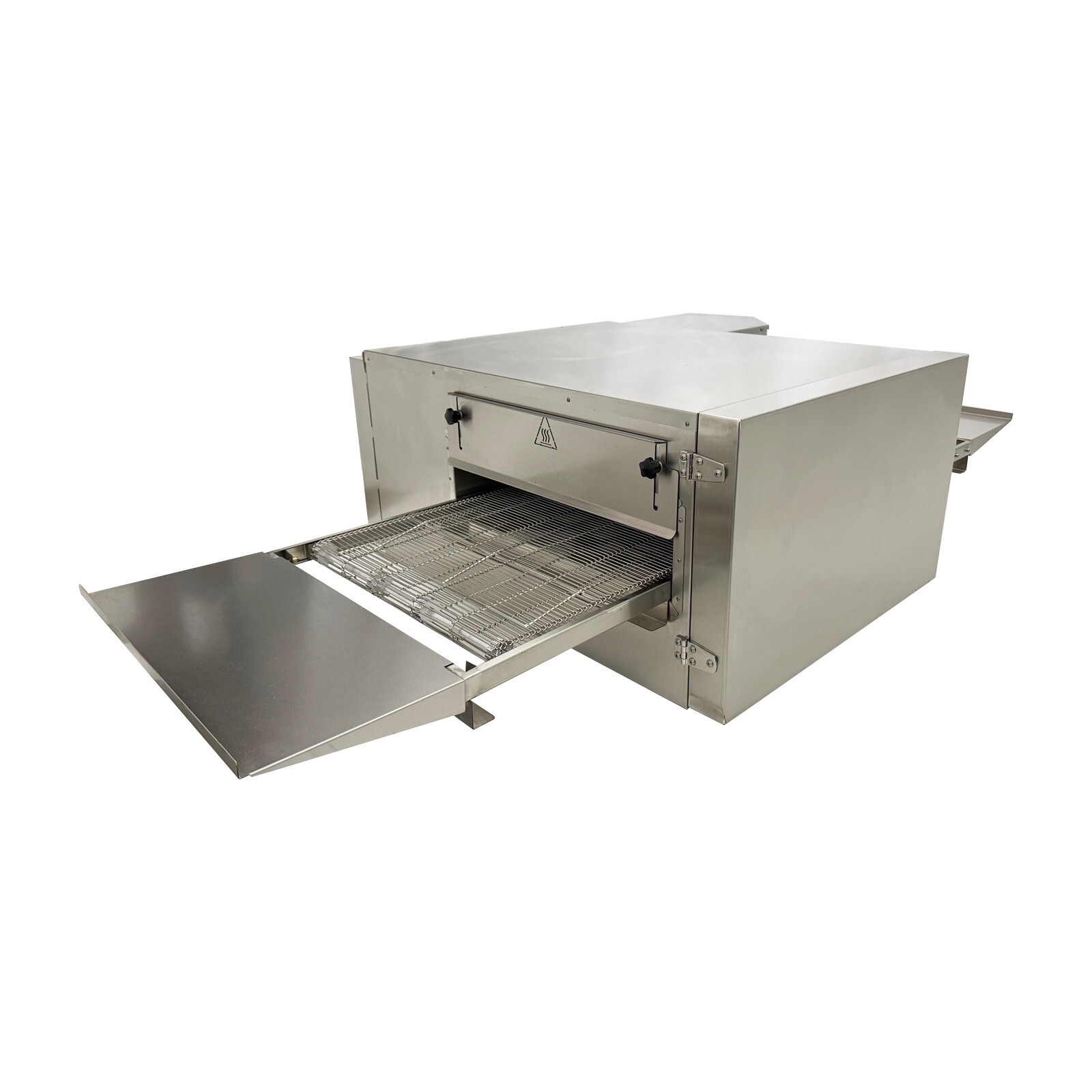 220V Electric Oven 18″ Pizza Oven Countertop Conveyor Stainless Steel Gas Stove