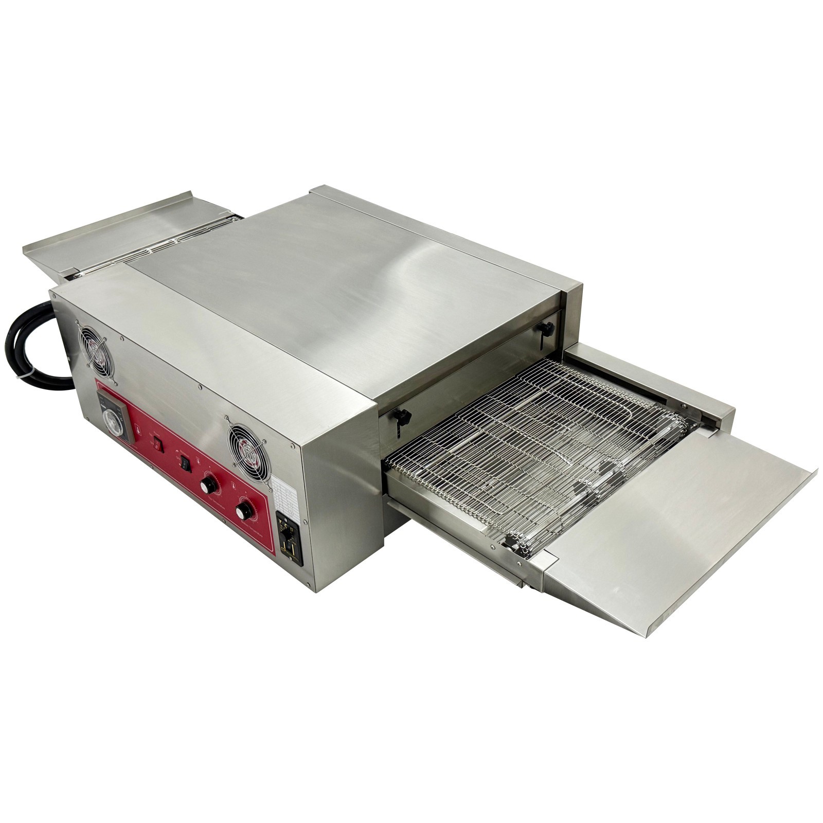 220V Countertop Conveyor Pizza Oven Commercial Baking Electric Oven 18” Belt