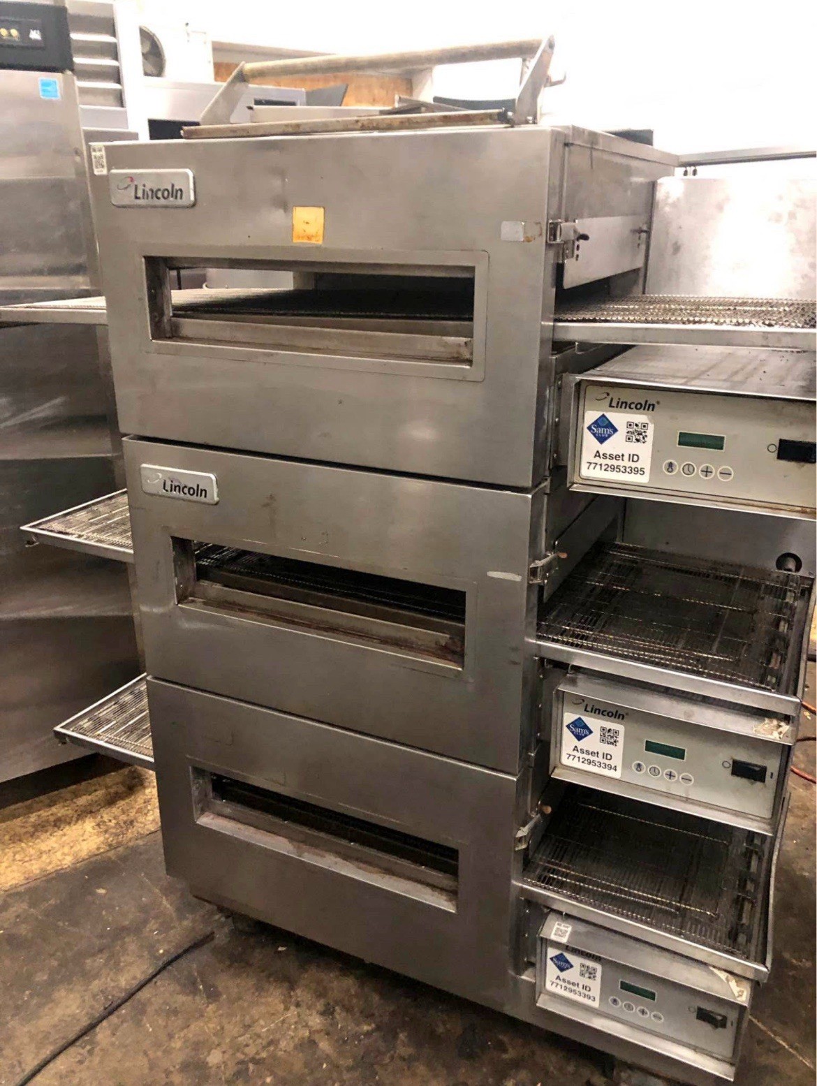 Lincoln Impinger Triple Stack Conveyor Pizza Oven Electric Restaurant Equipment