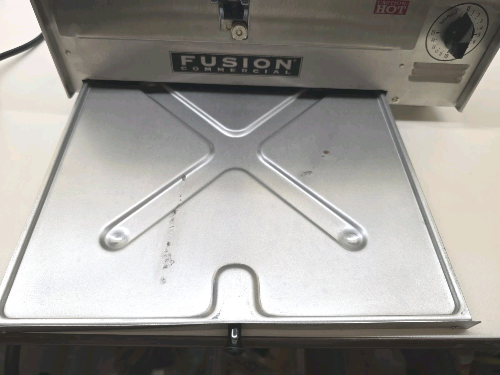 Fusion Commercial Countertop 12” Pizza Oven Stainless Steel Electric 507FC