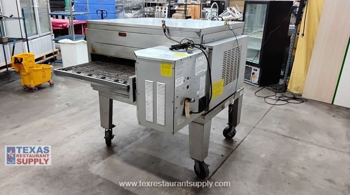Lincoln Impinger 1450 Gas Single Stack Conveyor Pizza Oven