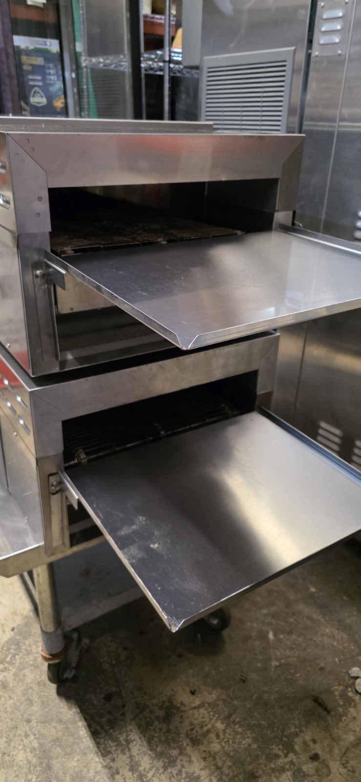 (2) STAR Holman 414HX Proveyor Conveyor Ovens Sandwich/Pizza Ovens