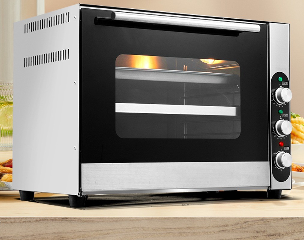 Large Capacity Stainless Steel Electric Oven Home Baking Double Flat Oven Oven