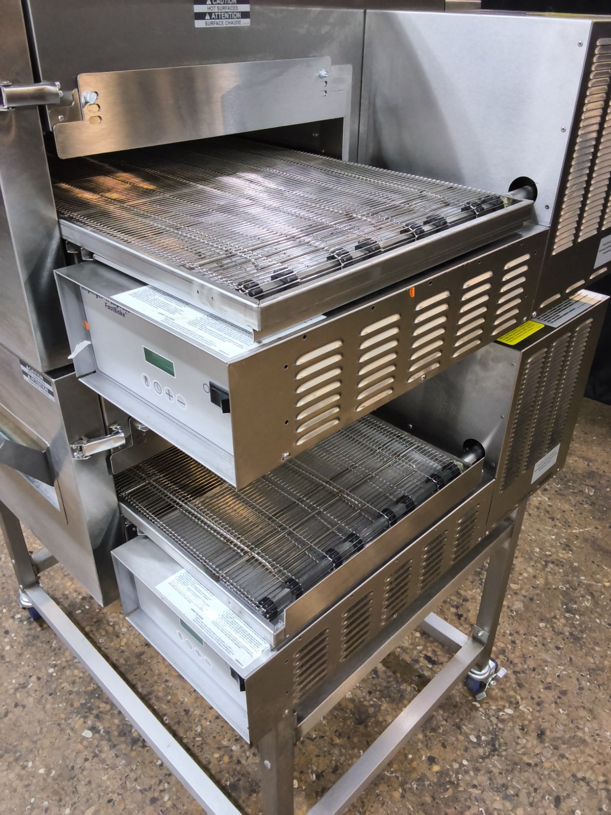 LINCOLN IMPINGER 1130 ELECTRIC DOUBLE CONVEYOR PIZZA OVEN