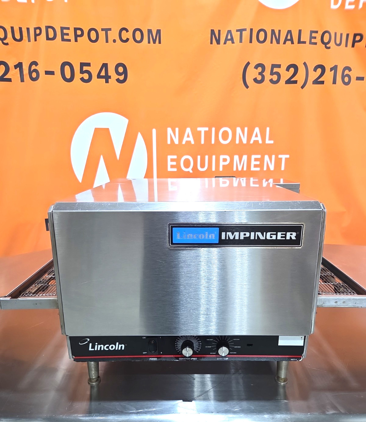 Lincoln Impinger 1301 Countertop Conveyor/Pizza Oven 1 Phase – Watch Video!