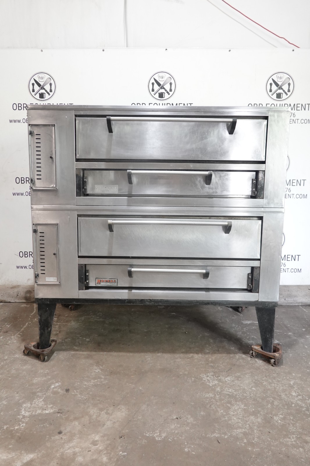 MARSAL NATURAL GAS DOUBLE DECK PIZZA OVEN MODEL SD448