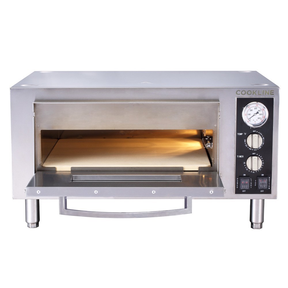 Single Door Pizza Oven(For 1×ø450mm/18″ Pizza), 120v/60hz, 1700w