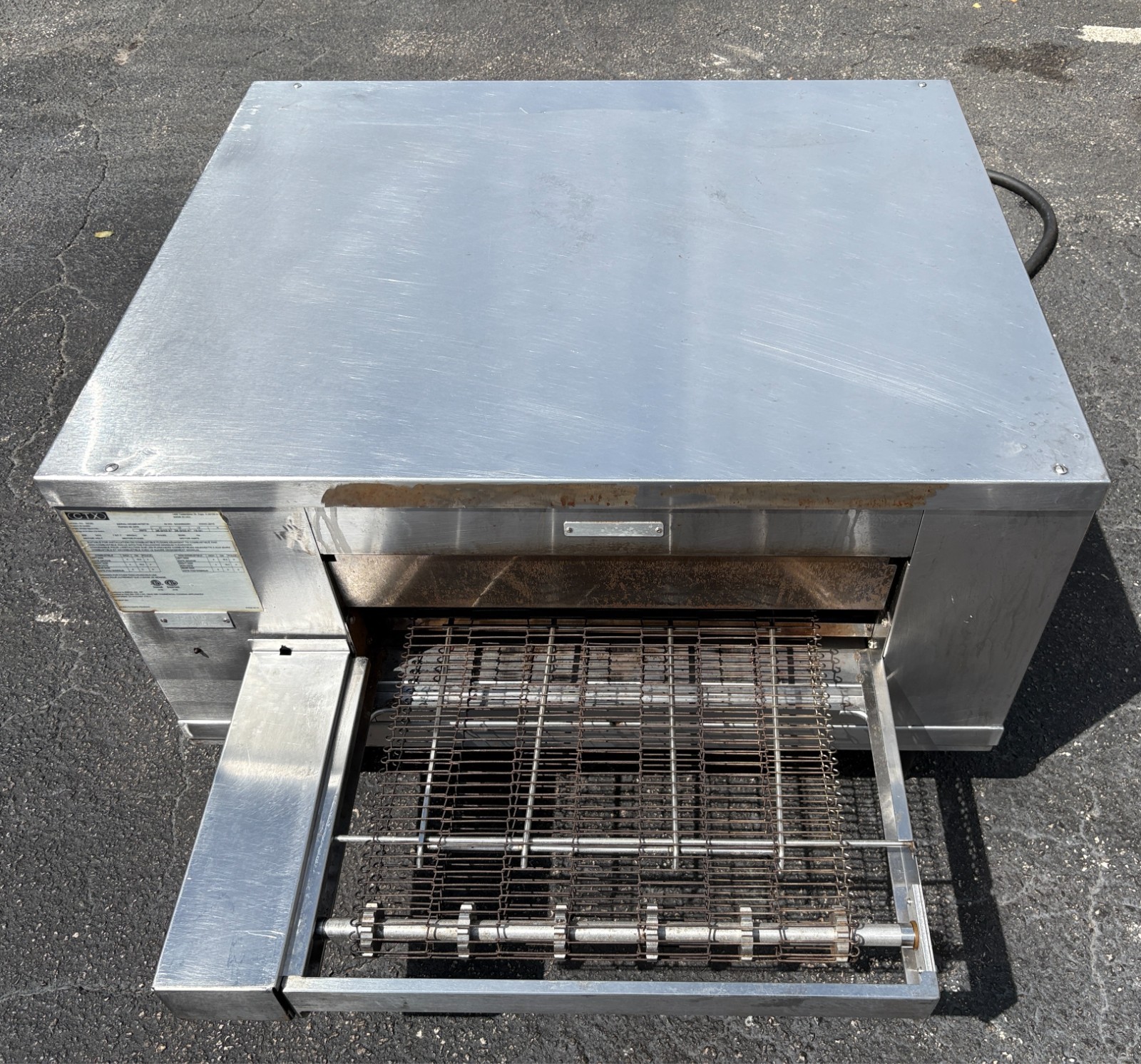 Middleby Marshall CTX DZ33I Electric Conveyor Oven 208 V
