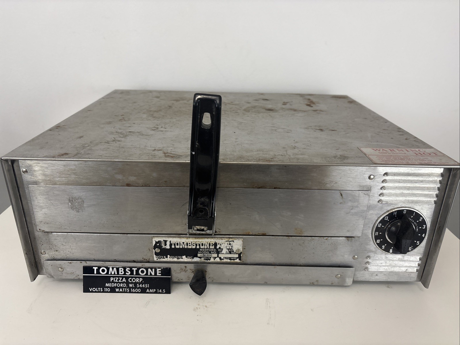 Tombstone Pizza Nova N-100 Commercial Countertop Pizza Oven, TESTED