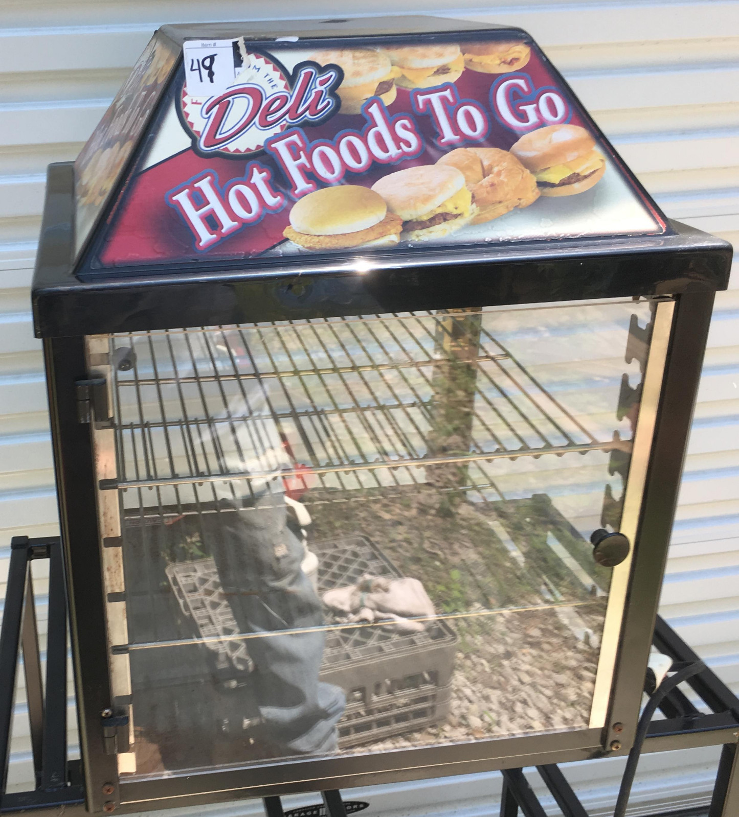 WISCO 690-16 Food Warmer Cabinet food oven display sandwich 2 door 690