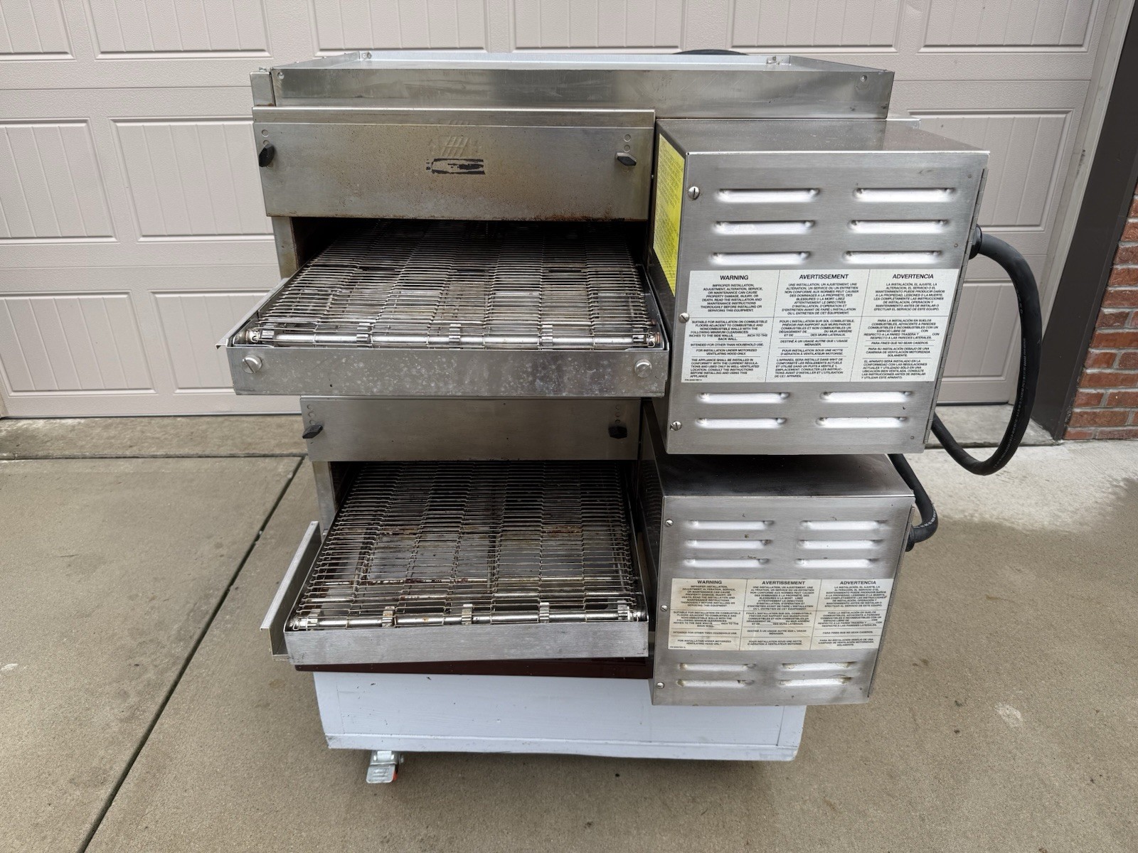 Middleby Marshall PS520E Double Stack Conveyor Pizza Oven **Belt Width 18″**