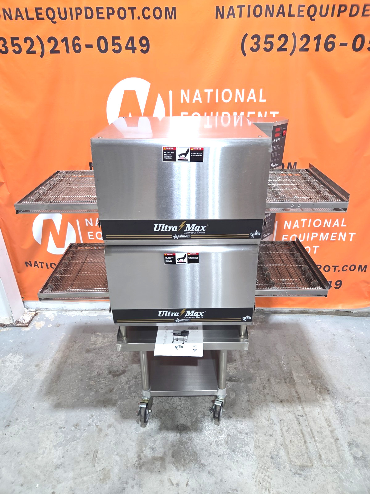 2022 Star 50″ Electric Conveyor Oven UM1850A UltraMax Double Stack – Watch Video