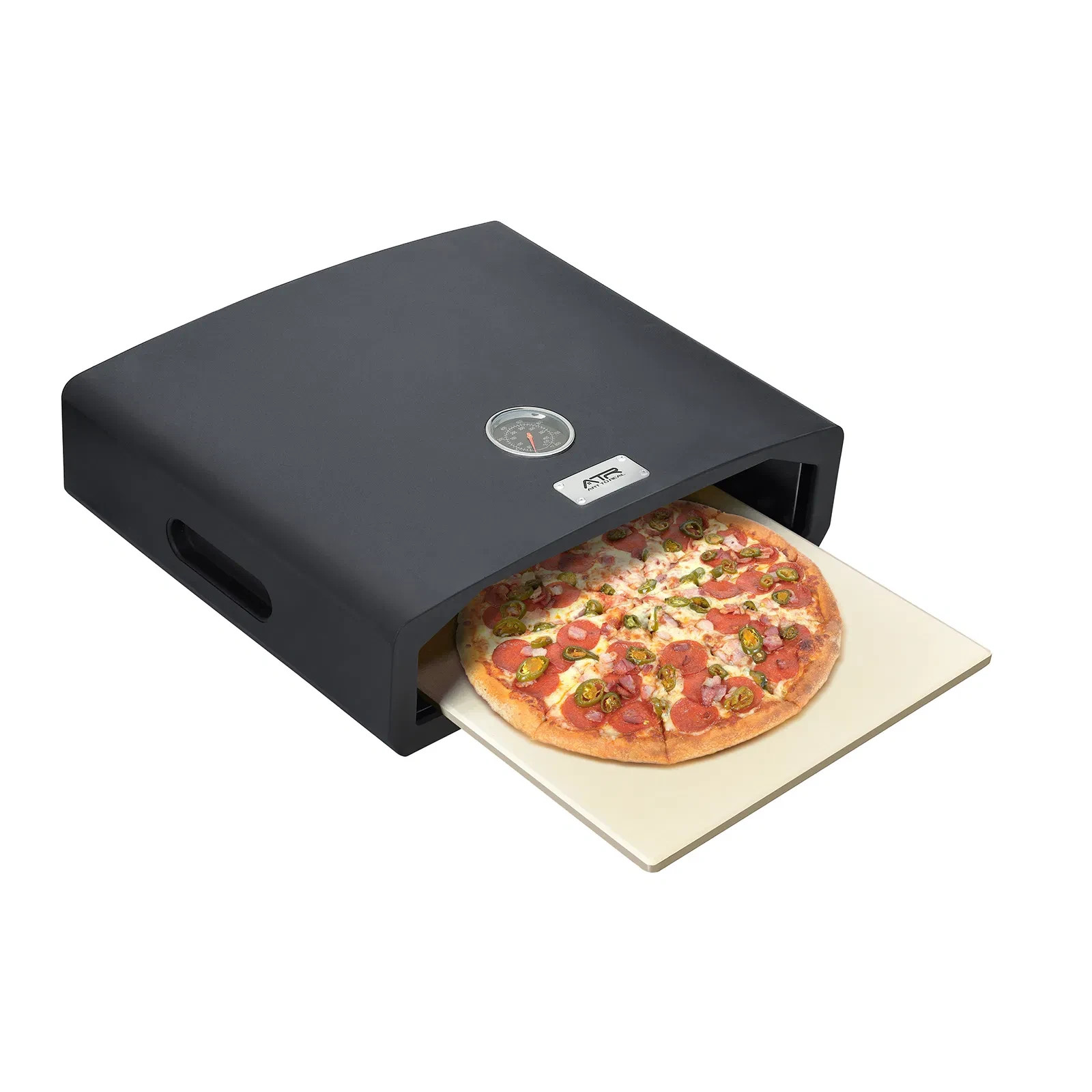 15.7″ x 13.7″ x 4″Portable Pizza Oven for Outdoor Camp Stove and Indoor Gas Rang