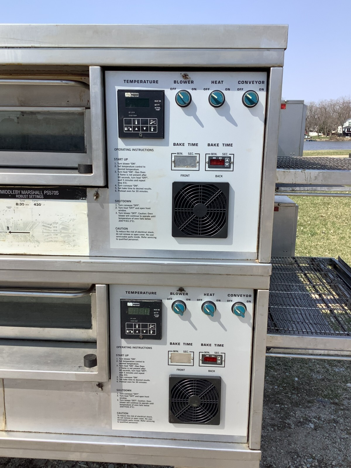 Conveyor Pizza Oven Middleby Marshall PS570S Nat. Gas TESTED