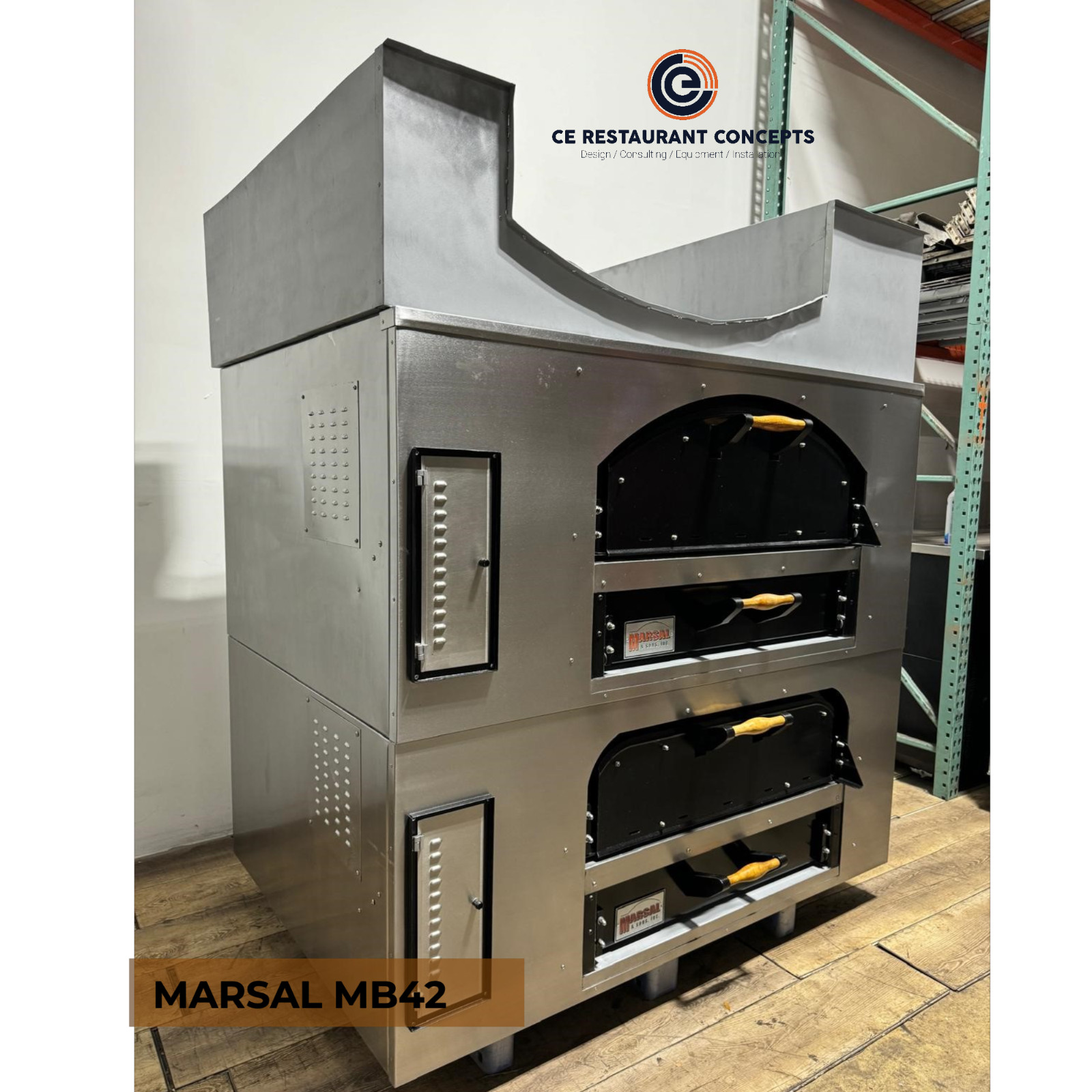 Marsal MB42 Double Deck Pizza Oven