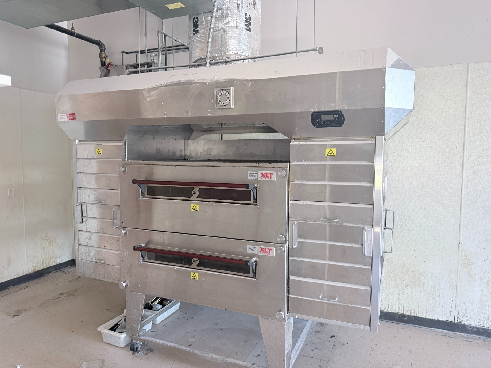 Pizza Oven Conveyor 2018 XLT 3255 Double Stack with hood Nat Gas Tested