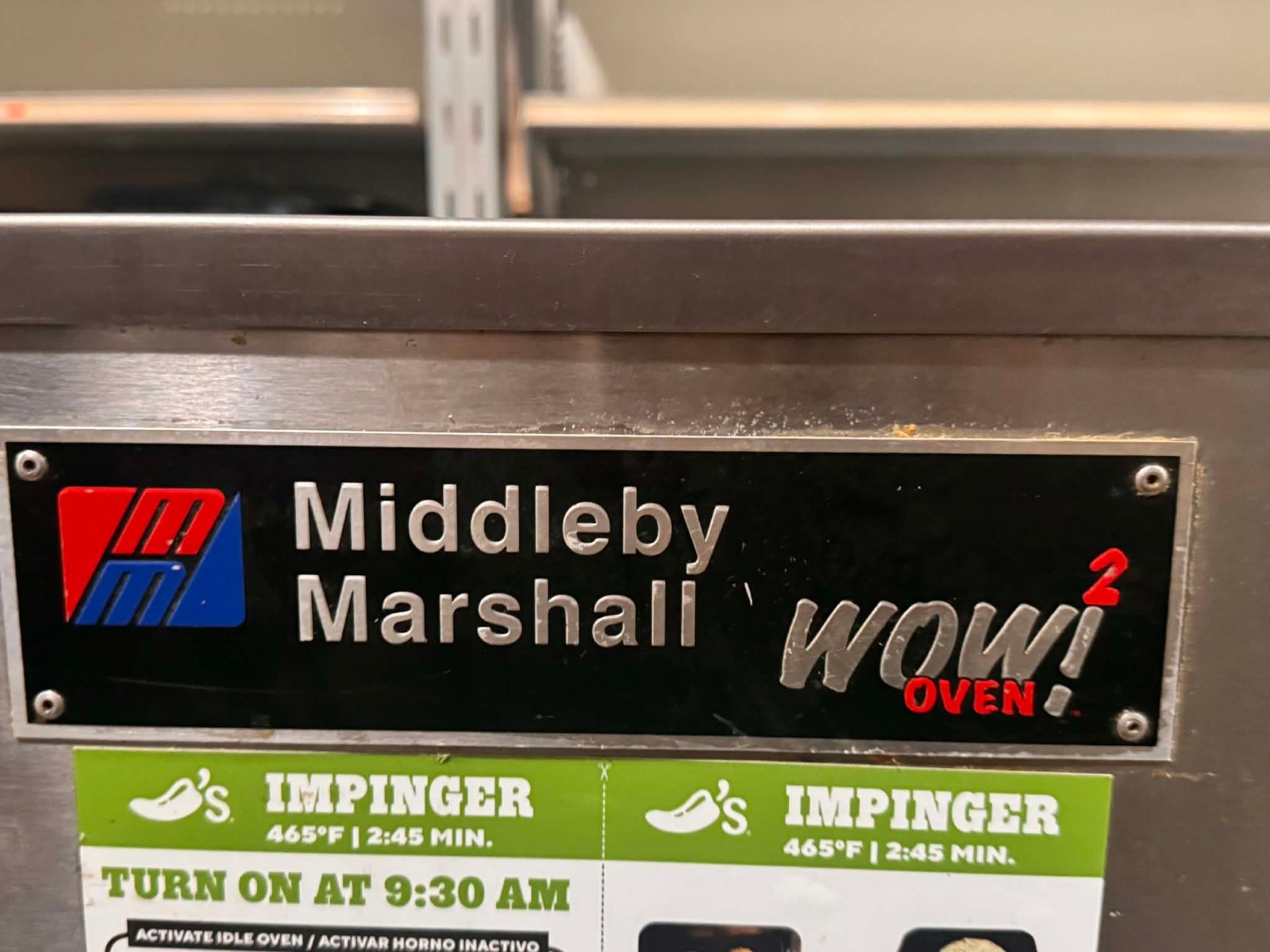 Middleby Marshall Conveyor Pizza Ovens