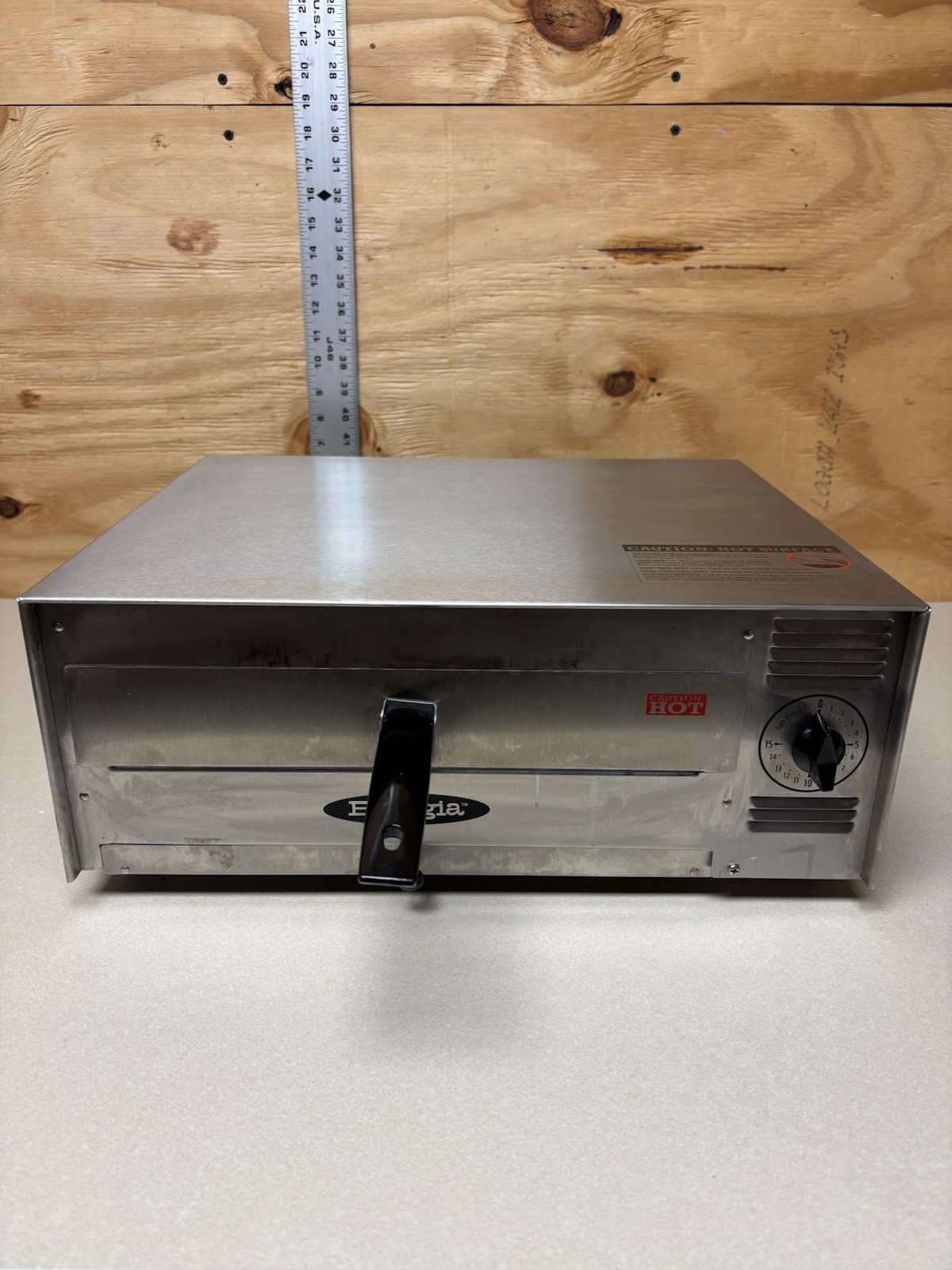 BIAGGIA Model 507 Countertop Pizza Oven 120 Volts 1450 Watts ~ TESTED & GREAT