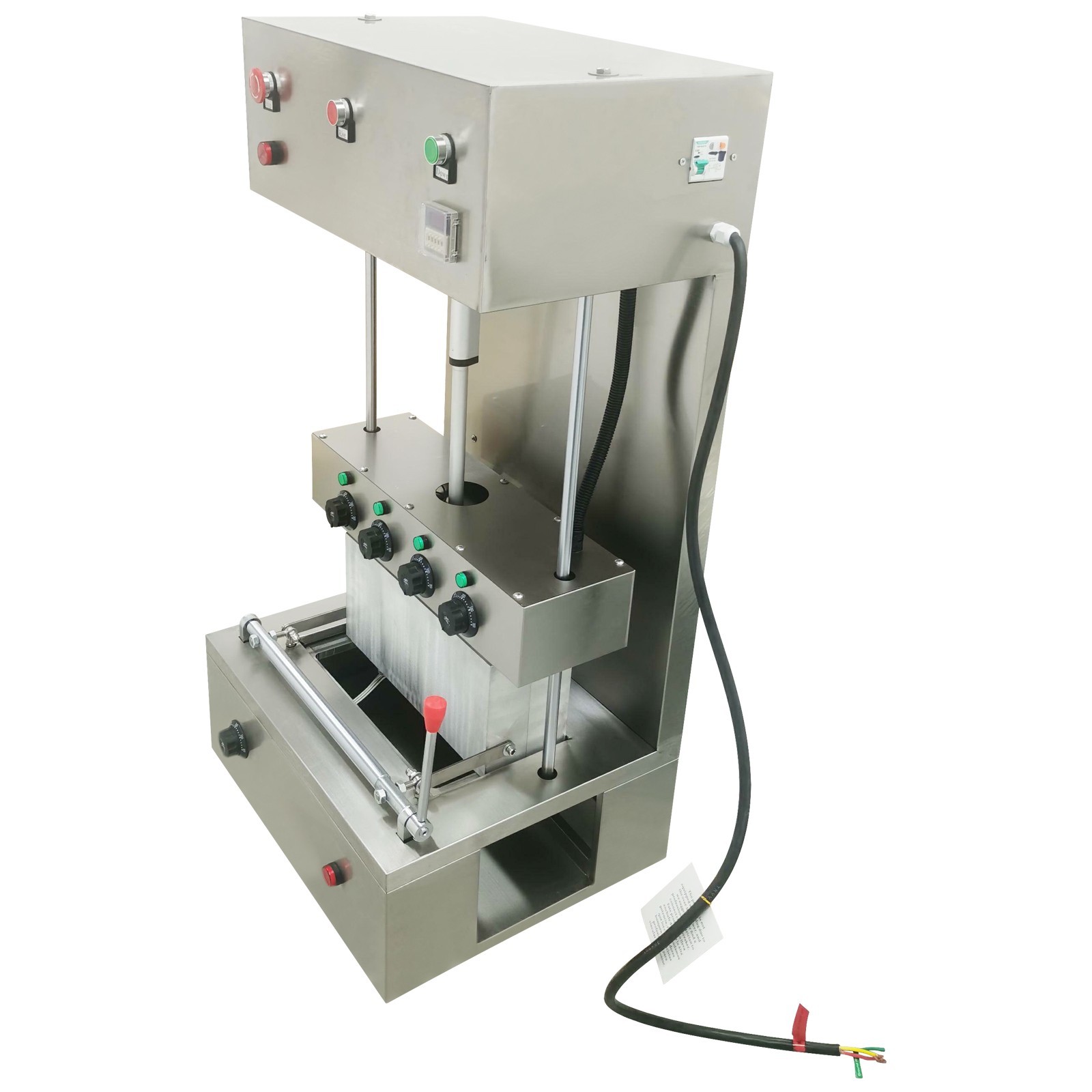 Commercial Pizza Cone Machine 4 Heads 110V 2800W Automatic Rotating Pizza Oven