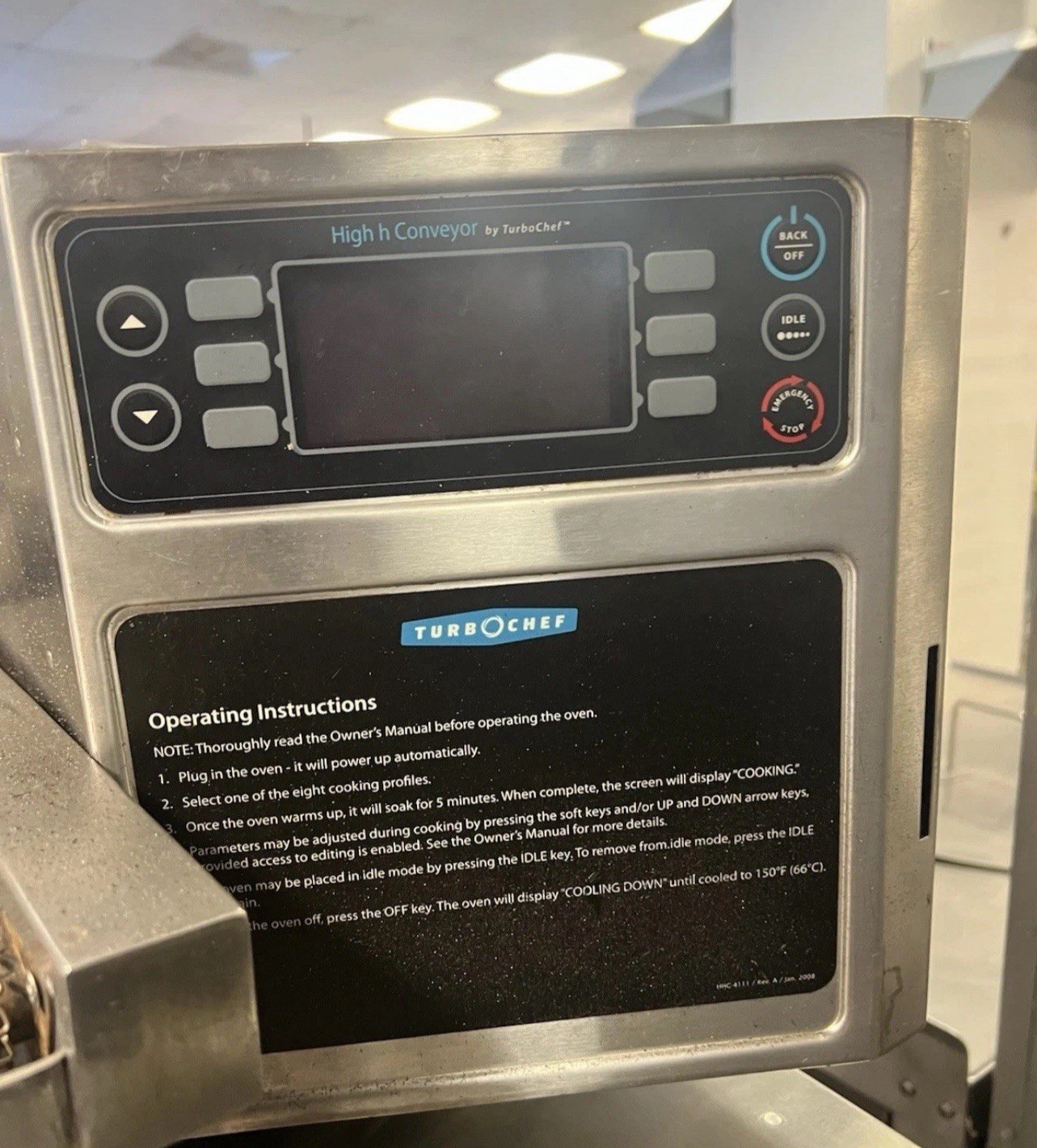 TurboChef HHC2020 48″ Electric Countertop Conveyor Oven – 208v/3ph Nice Shape!