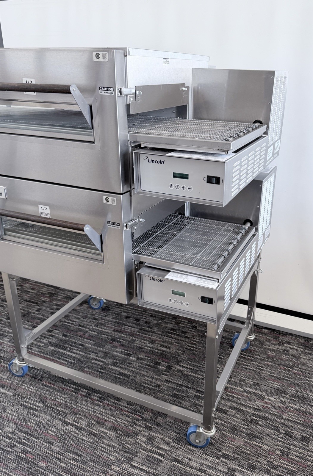 Lincoln Impinger 1116 Gas Double Stack Conveyor Pizza Ovens – THESE ARE THE ONES