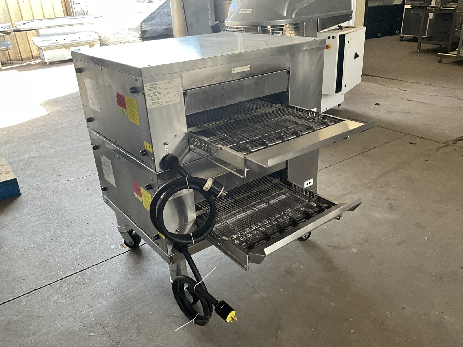 2023 CTX Middleby Marshall DZ33T Infrared Radiant conveyor pizza double oven B