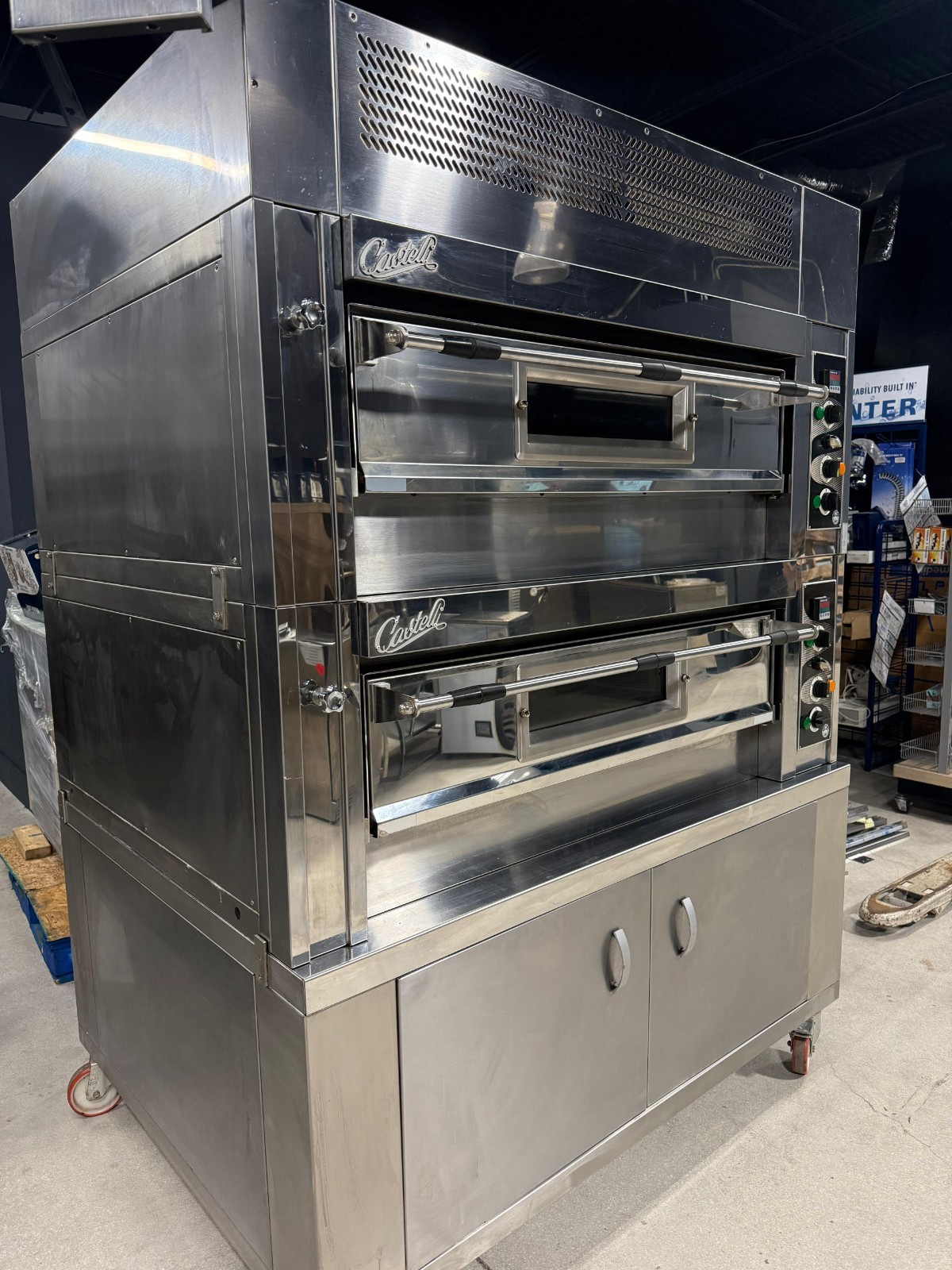 Castelli FORNICEA Double Deck Electric Pizza Oven 208V 3PH NSF UL 2021