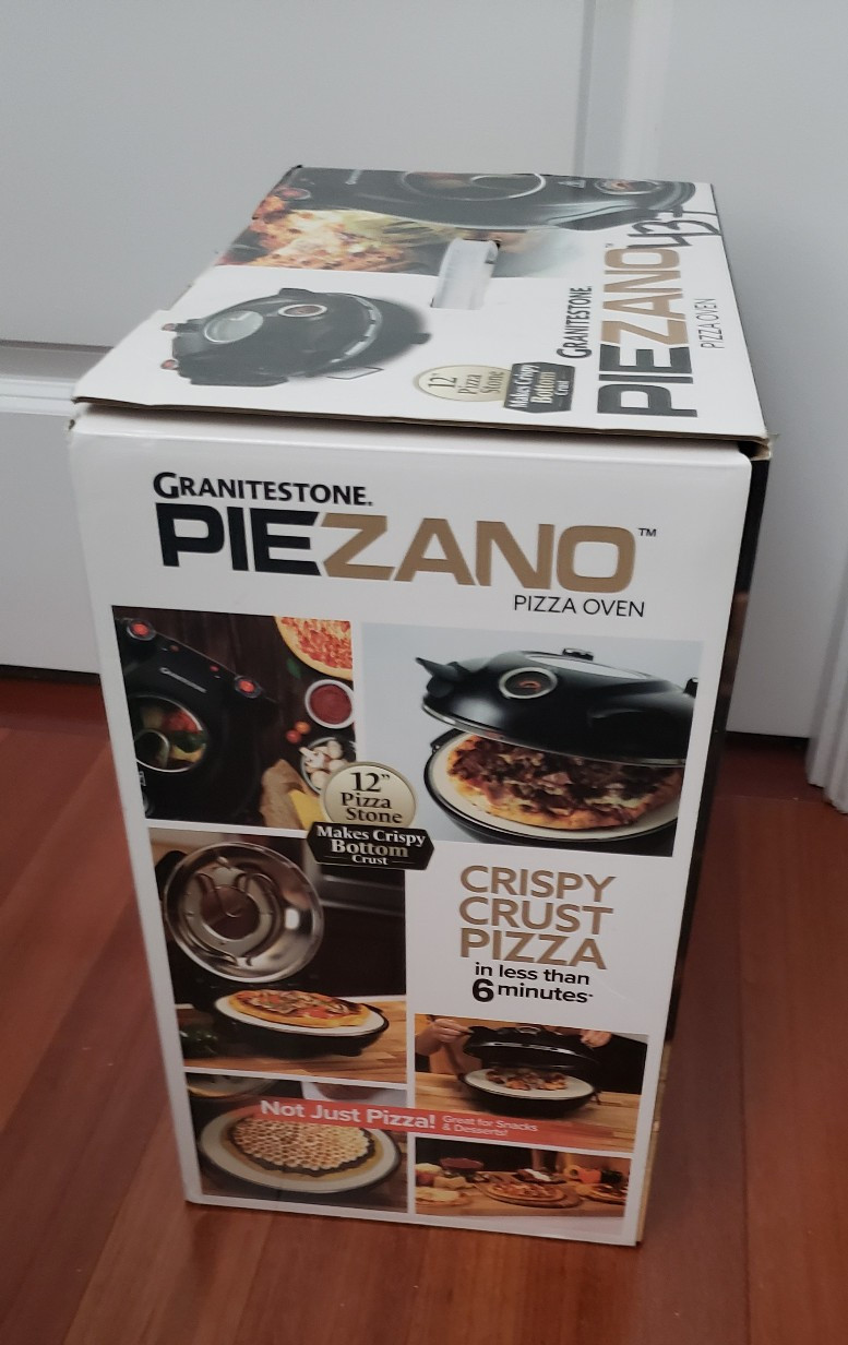 Piezano Pizza Oven PLUS Extras Electric Portable Countertop 12″ Pizza Oven NEW