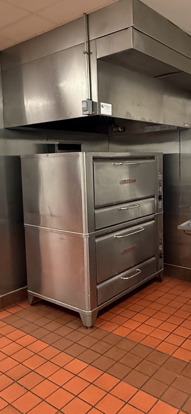 Blodgett 966 Double Deck Commercial Pizza Oven Floor Model Stainless Steel