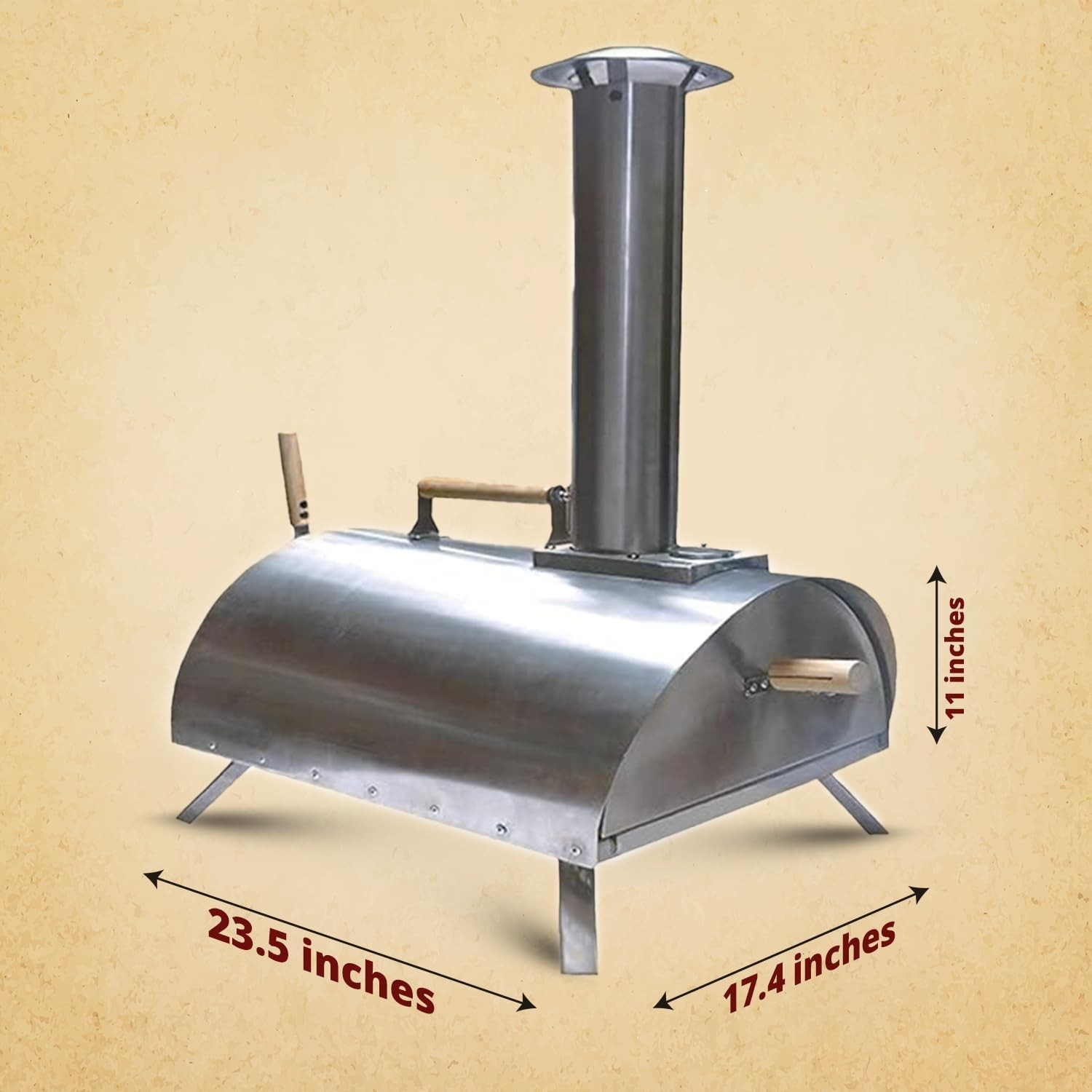 Outdoor Pizza Oven with Accessories