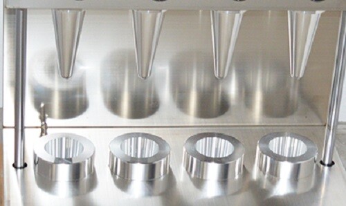 Conical Pizza Forming Machine Rotational Pizza/Ice Cream Cone Moulding Machine