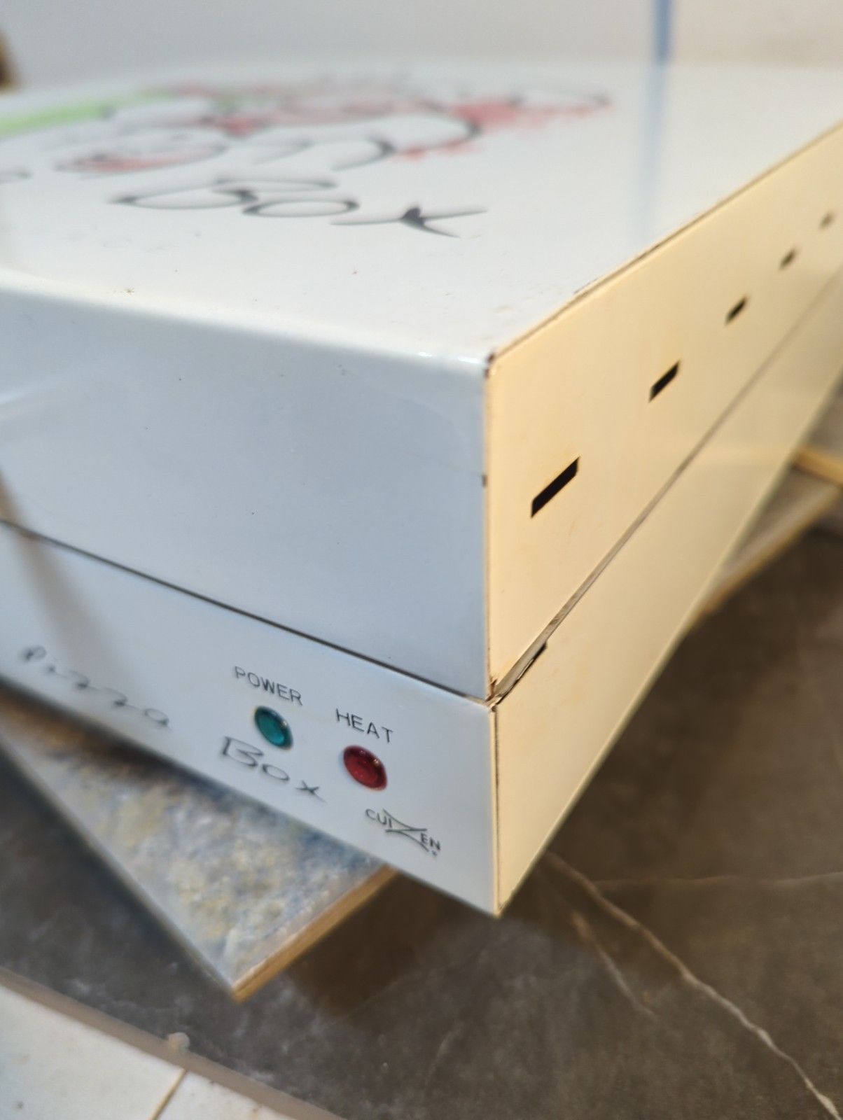 Cuizen Pizza Box Countertop Pizza Oven w 12″ Rotating Pan PIZ-4012 Tested Works