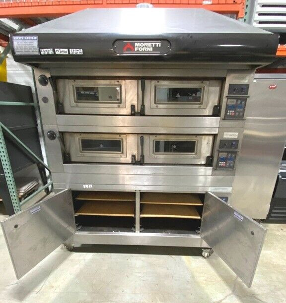 Oven/ Deck 2 Pizza Moretti Forni P12LC8UL Extra Deep 60″Oven w/t Bottom Proofer