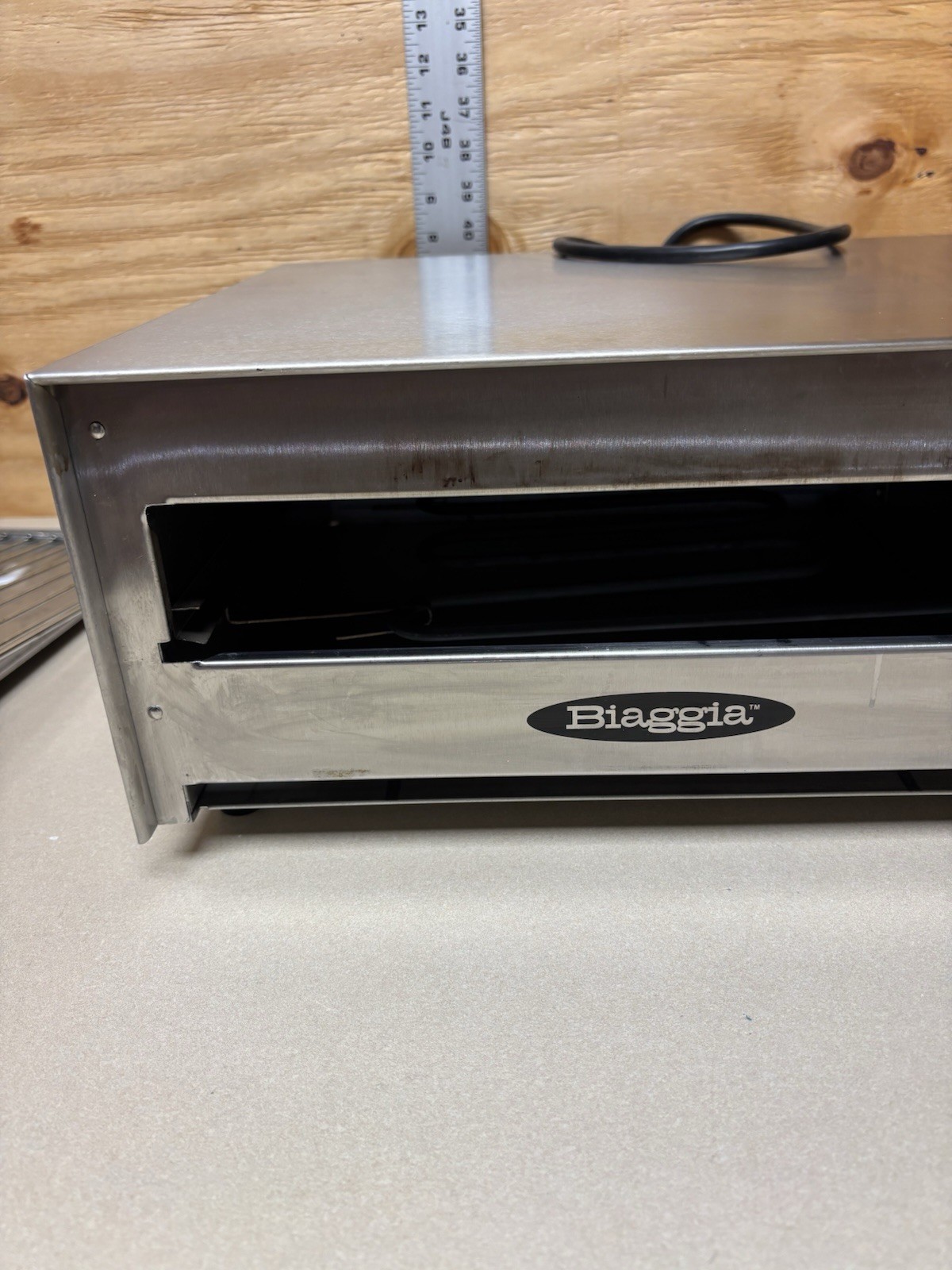 BIAGGIA Model 507 Countertop Pizza Oven 120 Volts 1450 Watts ~ TESTED & GREAT