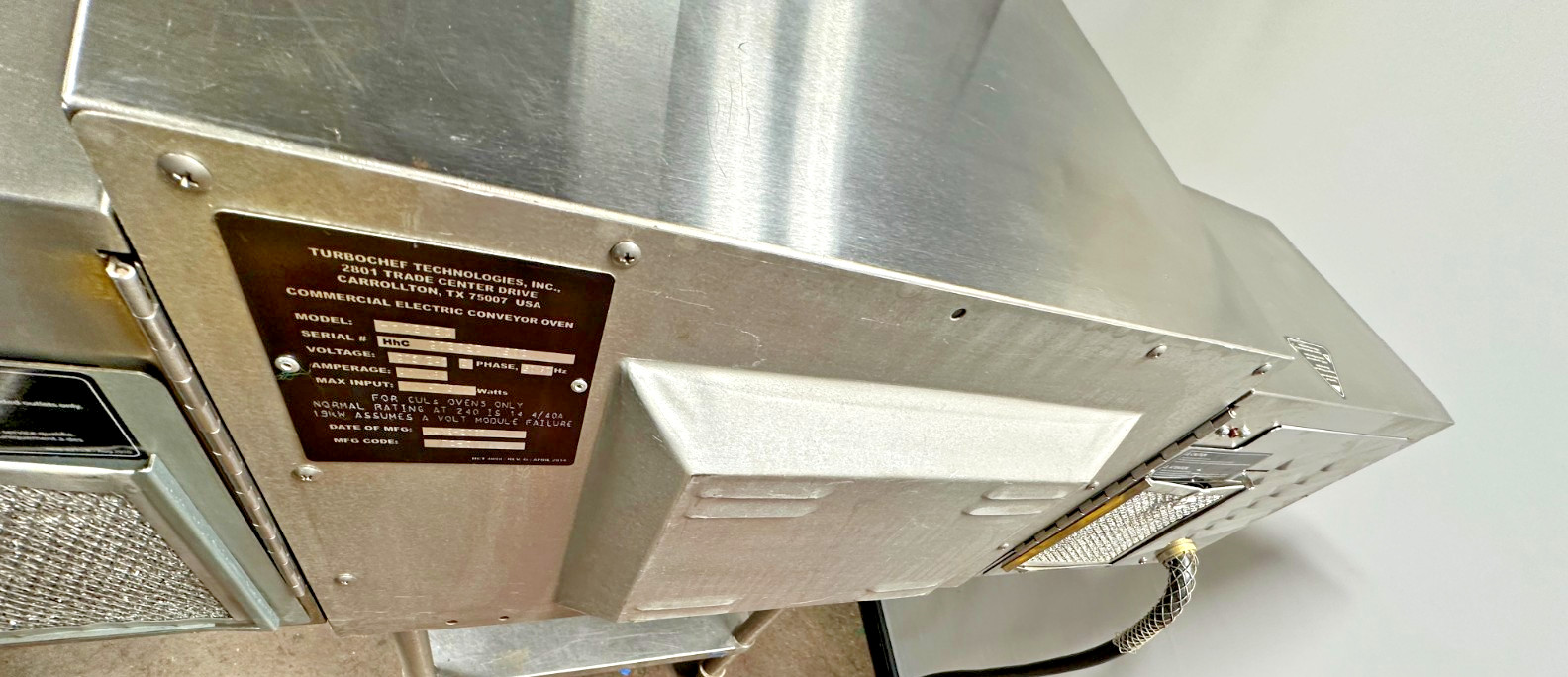 TurboChef HHC2020 48″ Electric Countertop Conveyor Oven – 208v/3ph 2022