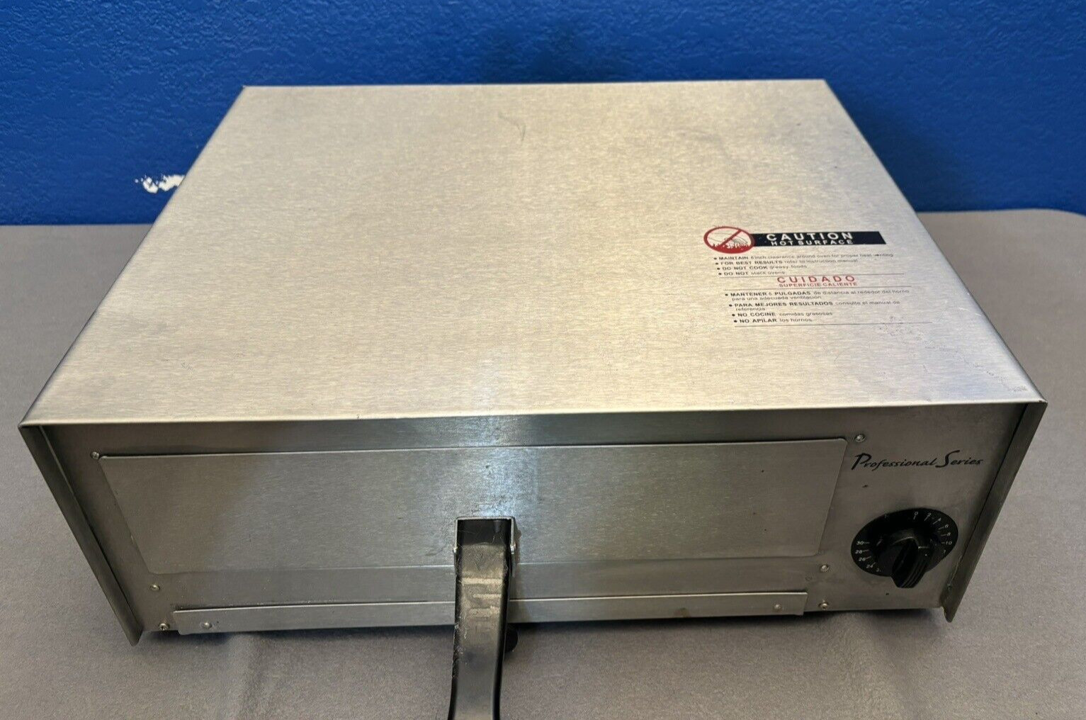 Professional Series PS75891 Pizza Baker Food Oven Stainless Steel