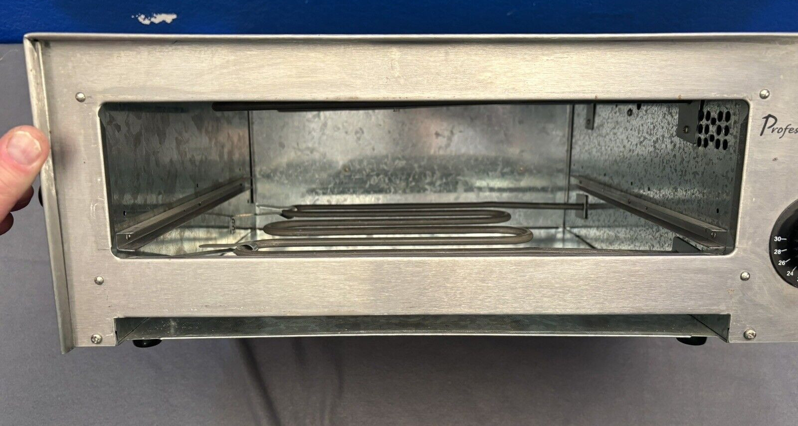 Professional Series PS75891 Pizza Baker Food Oven Stainless Steel