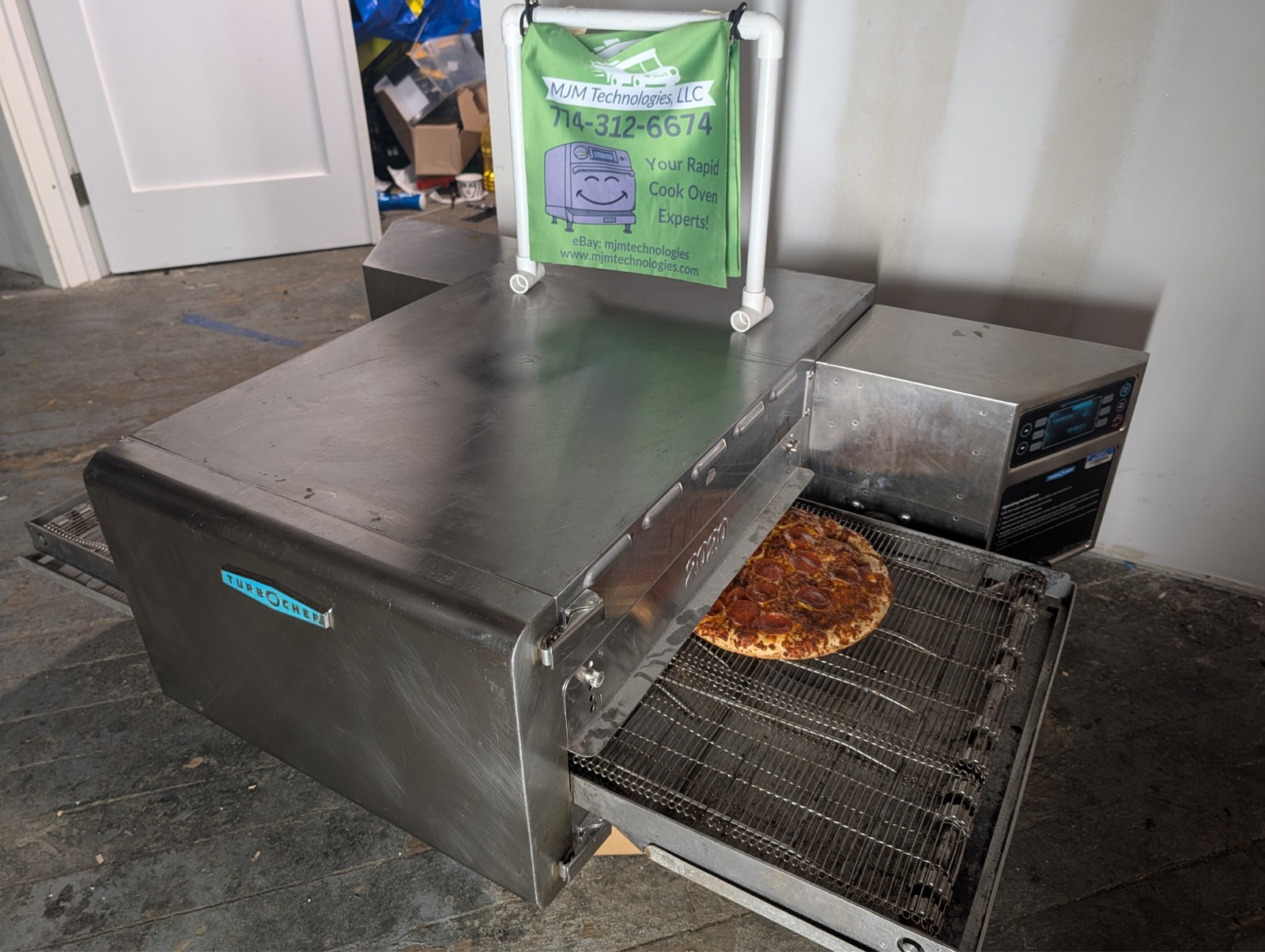 TurboChef HHC2020 Rapid Cook Pizza Conveyor Oven – 3 Phase – Tested and Working