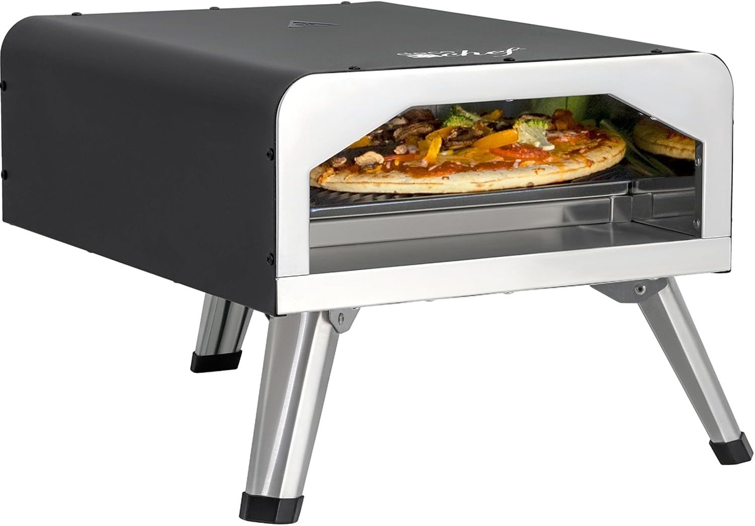Versatile 2-in-1 Electric Pizza Oven & Grill – Complete with Accessories